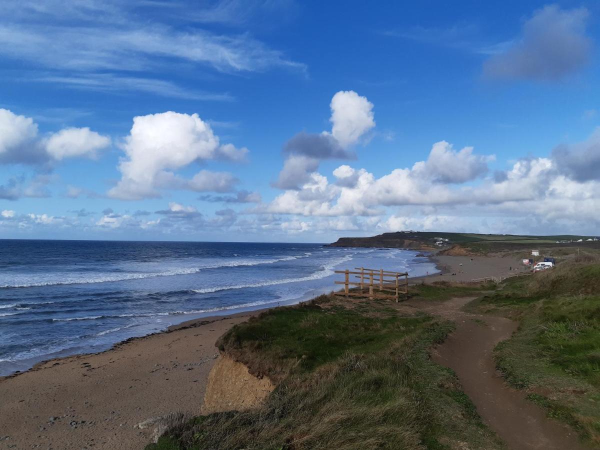Chalet 18 Widemouth Bay Holiday Village Bude Exterior foto