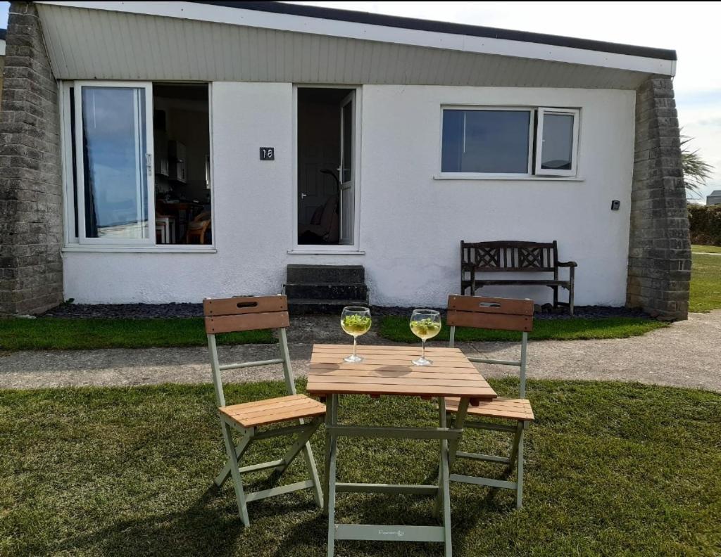 Chalet 18 Widemouth Bay Holiday Village Bude Exterior foto